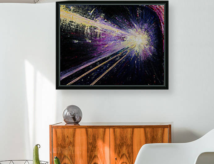 Peresyp Odessa art tunnel 2012, 100x120cm by Vetrof Alik