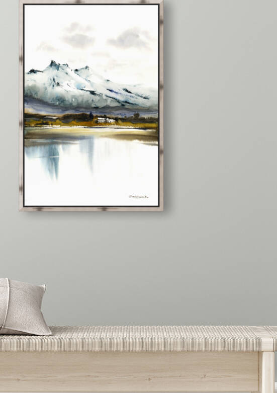 Mountain Lake 1 by Eugenia Gorbacheva