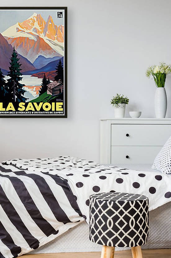La Savoie French Travel Poster by VINTAGE POSTER