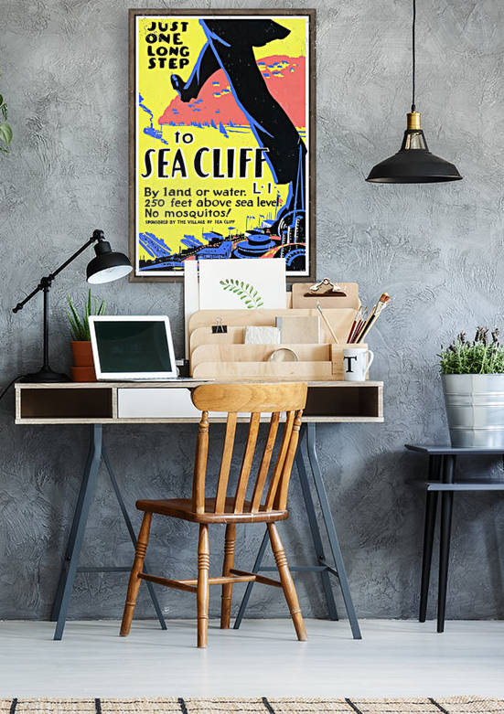 Sea Cliff, Long Island, New York by VINTAGE POSTER