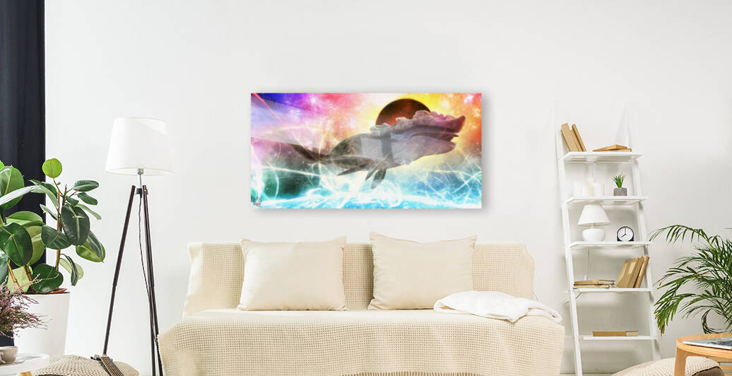 Star Surfing by ChrisHarrisArt