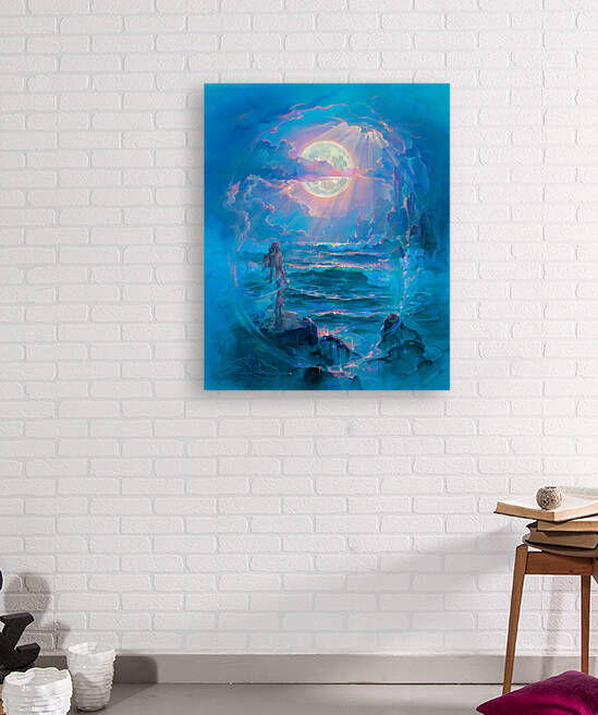 Through a Moonlit Dream by John Pitre