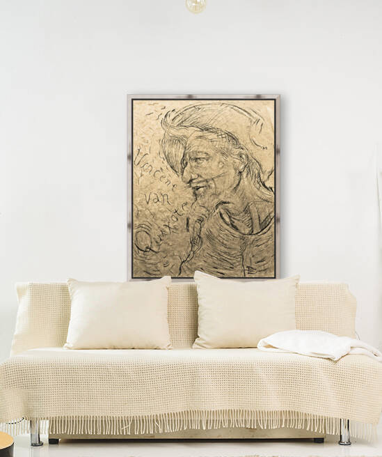 Vincent Van Quixote Starry Knight of La Mancha by Lowell Phoenix Devin