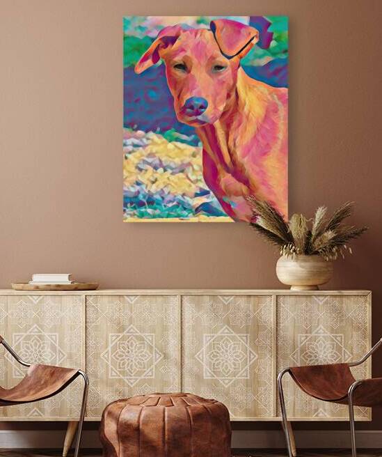 Red Dog by Susanne McMillan Art