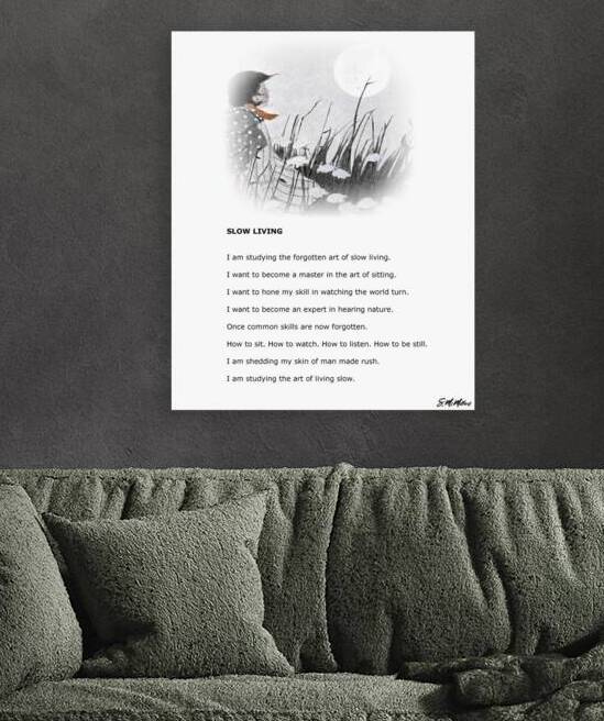 Slow Living by Susanne McMillan Art