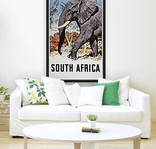 South Africa Travel Poster by VINTAGE POSTER