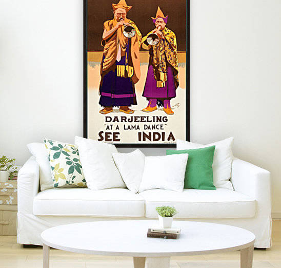 India Travel Poster by VINTAGE POSTER