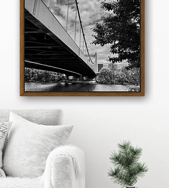 Hennepin Bridge  Minneapolis by Lisa Drew