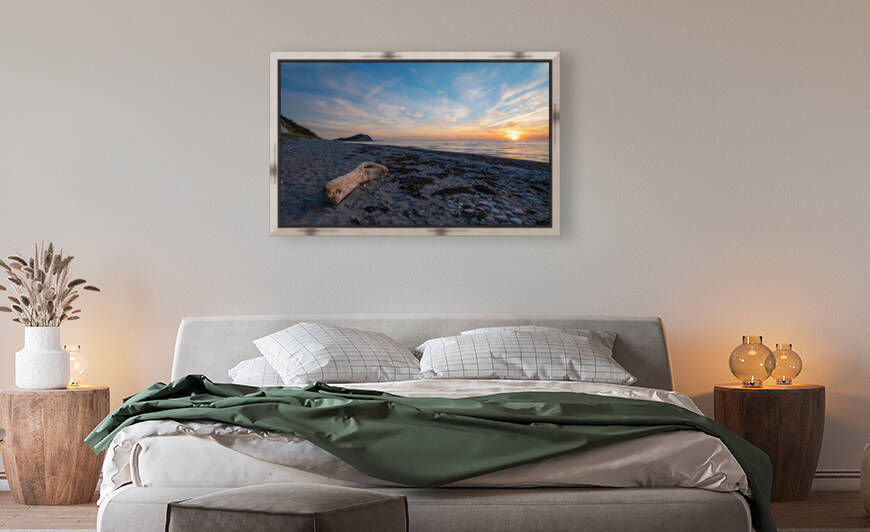 Seaside Sunset by Michel Soucy