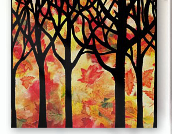 Fall In The Forest by Irina Sztukowski