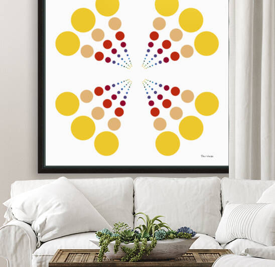 Color Wheel   Dots    by Candace Frankland