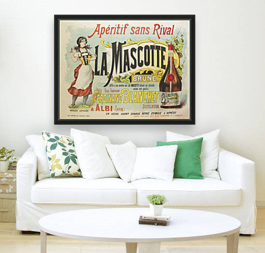 La Mascotte Aperitif sans Rival vintage poster by VINTAGE POSTER