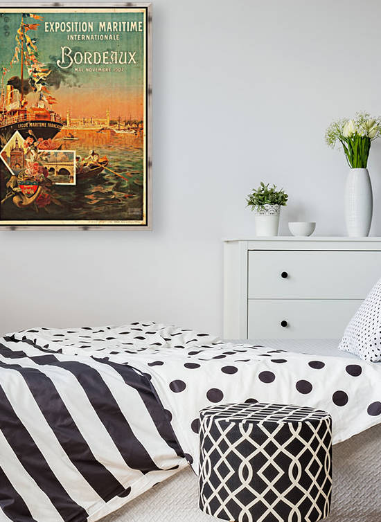 Vintage Poster for Bordeaux International Maritime Exposition 1907 by VINTAGE POSTER