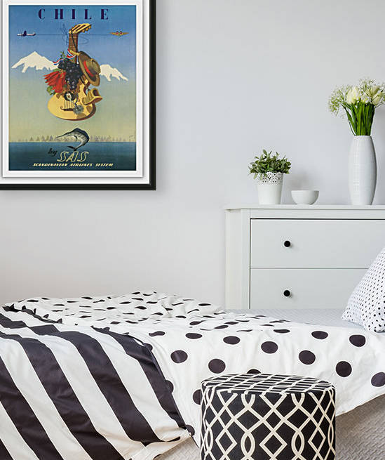 Scandinavian Airlines System Poster for Chile by VINTAGE POSTER
