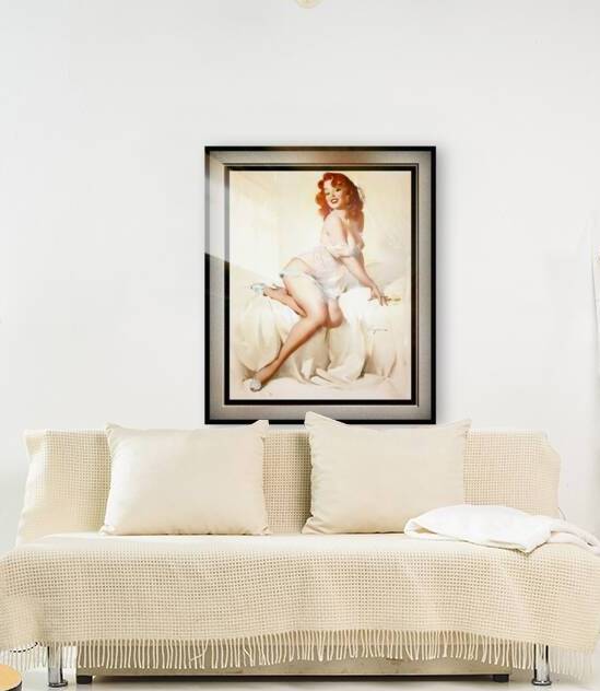 Bedside Manner by Gil Elvgren Vintage Illustrations Xzendor7 Old Masters Reproductions by xzendor7