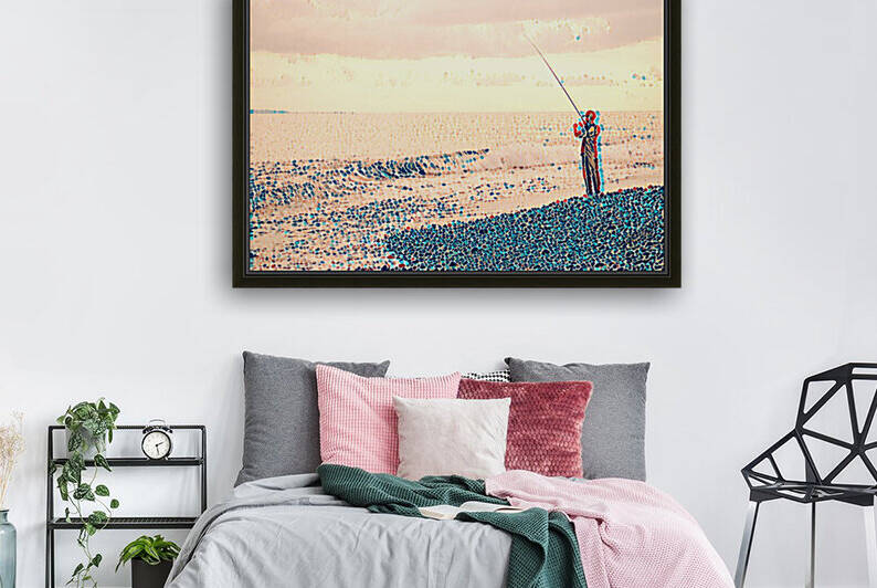 The Man and the Rod by Paint me Indonesia