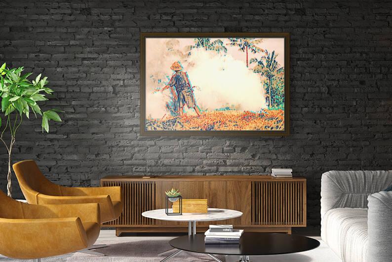 Smoky Field by Paint me Indonesia