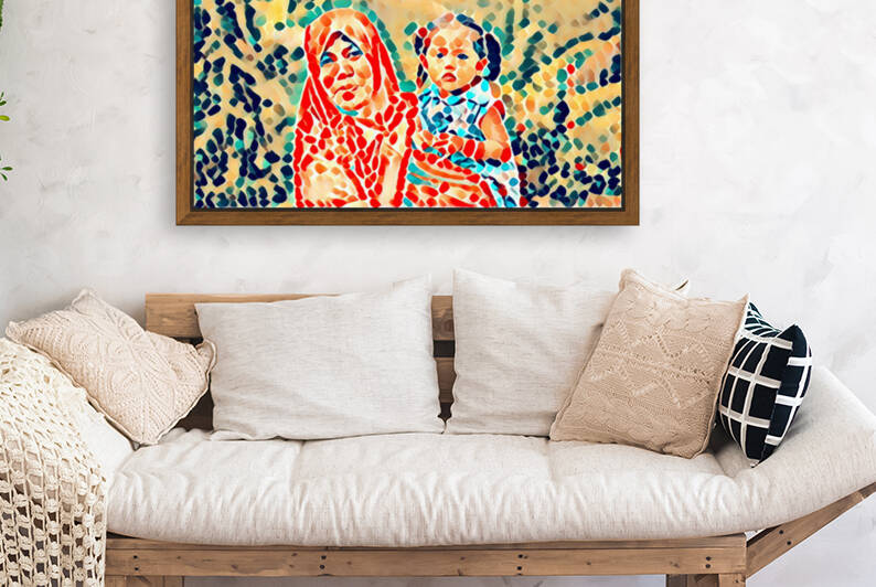 Red & Blue Force by Paint me Indonesia