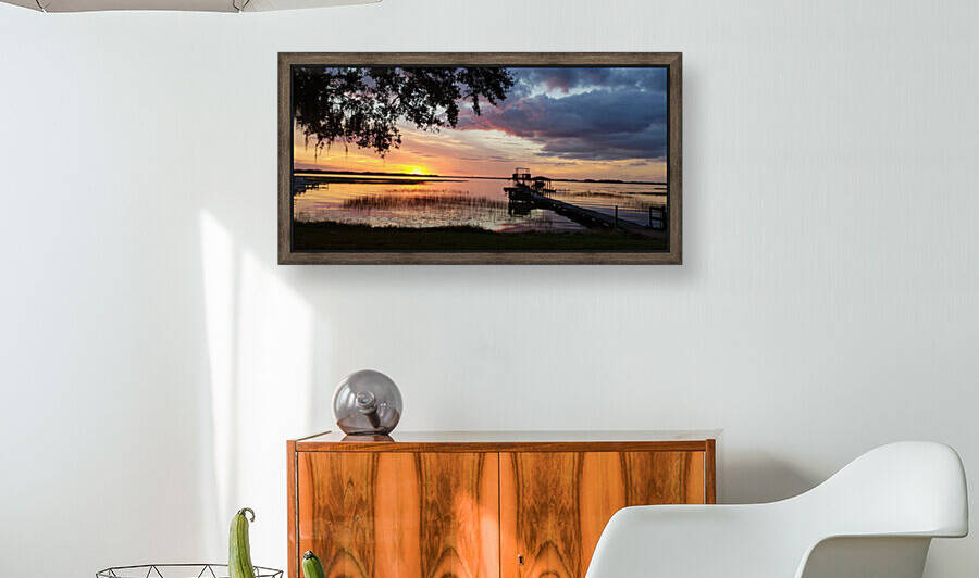 Sunset At The Lake by Eli Arroyo