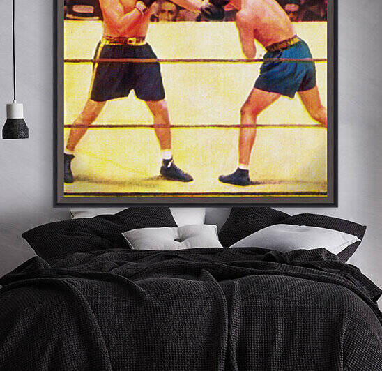 Vintage Boxing Art  by Row One Brand