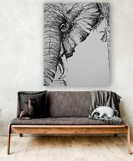 BEAUTY & THE PALM by K ABBS mud ink studio