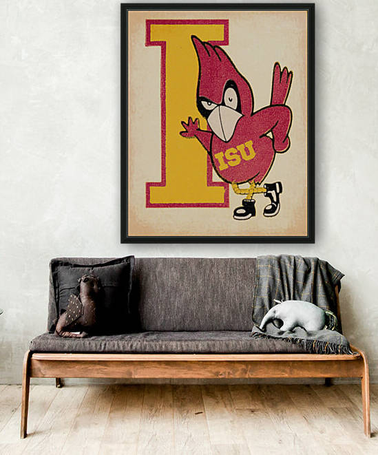 Vintage Iowa State Wall Art by Row One Brand