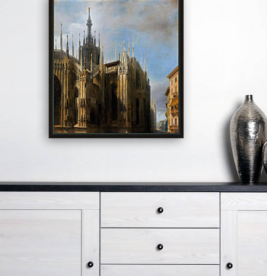 Il Duomo dalla corsia dei Servi by Luigi Bisi