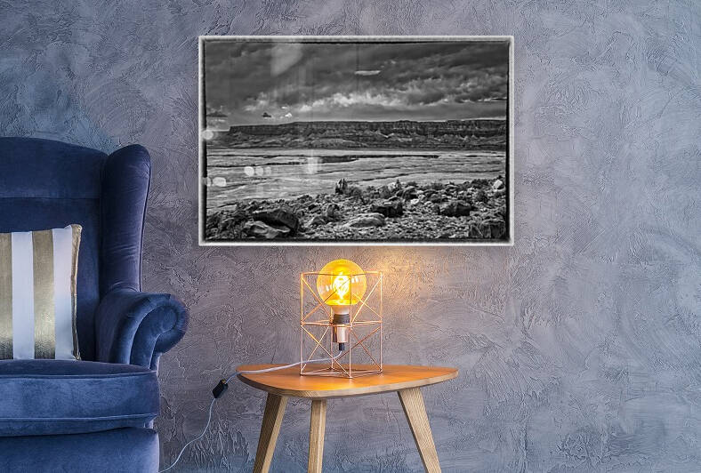 Vermillion Cliffs BW by Eduardo Palazuelos