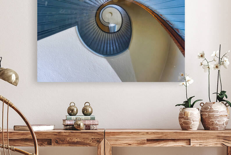 Inside A Lighthouse by Eduardo Palazuelos