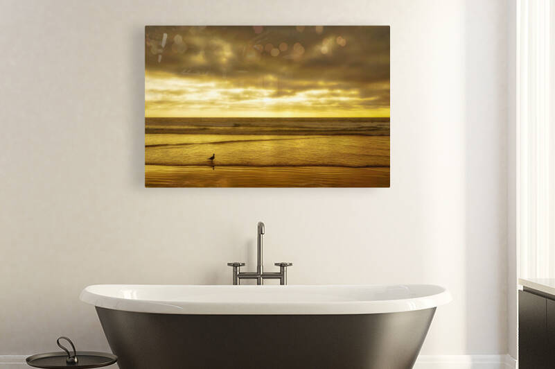 Lone Bird in La Jolla copy by Eduardo Palazuelos