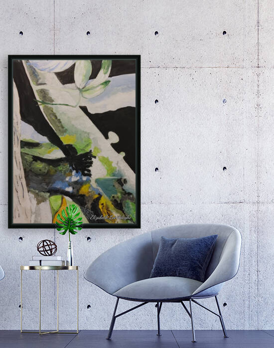 African woods by Elizabeth Lee Adeghe