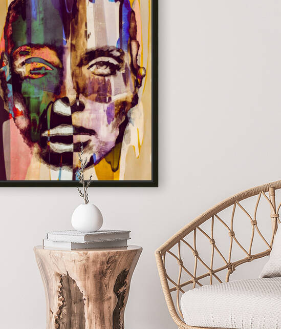 LA MUSE by FANNY artiste peintre