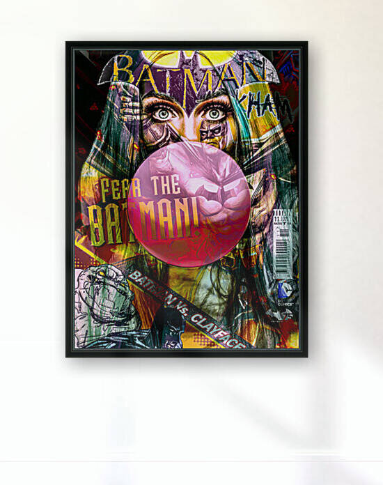 LA BATMAN by FANNY artiste peintre