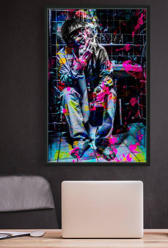 LHOMME HORS NORME by FANNY artiste peintre