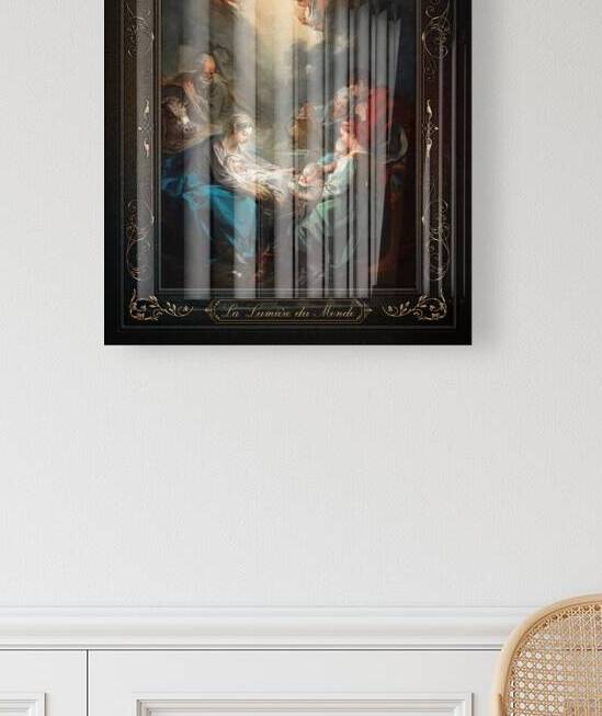 La Lumiere du Monde by Francois Boucher Classical Fine Art Xzendor7 Old Masters Reproductions by xzendor7