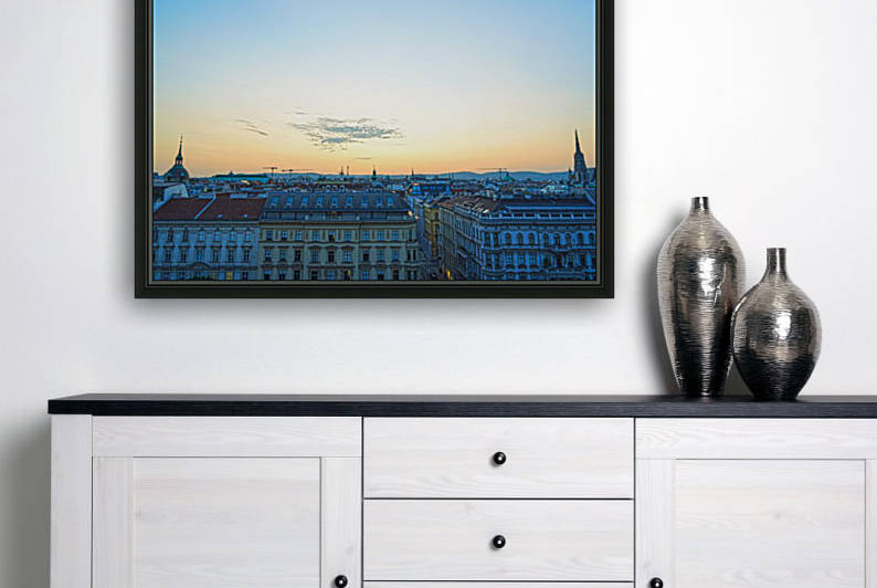 The City at Sunset Vienna Austria 3 of 3 by 360 Studios