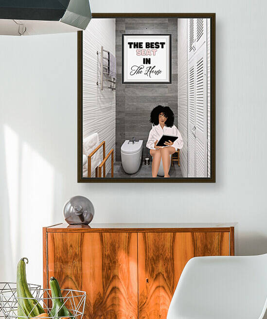 canva export woman on toilet png by Alecia Tatum