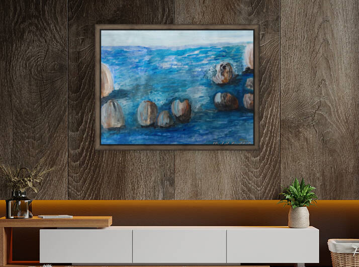 ROCKY OCEAN by Elizabeth Lee Adeghe