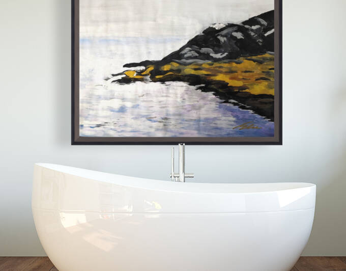 LAND IN WATER by Elizabeth Lee Adeghe