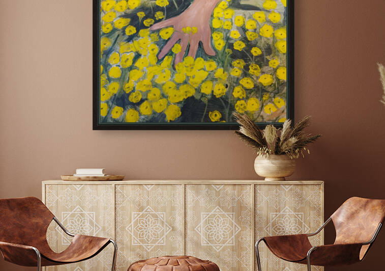 FEELING THE FLOWERS by Elizabeth Lee Adeghe