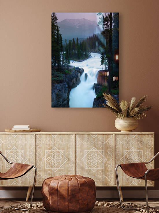 Sunwapta falls by Fabien Dormoy