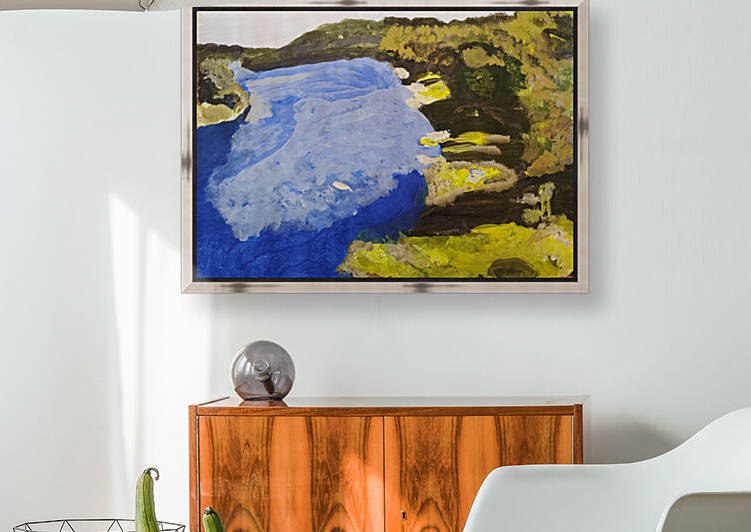 WATER BLUE by Elizabeth Lee Adeghe