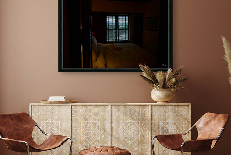 Saint Thomas Through the Window - Bahamas - Rare Contemporary Print from Original Photographic Art with Signature - 301 of 500 remaining by 360 Studios