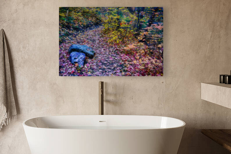 Colorful Trail Bear Wallow by Eduardo Palazuelos