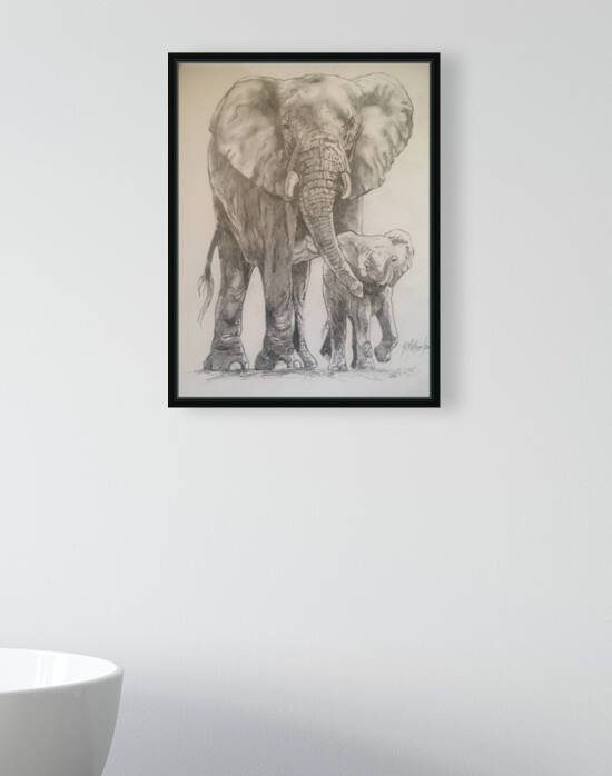 Elephants by Grant Netherlands