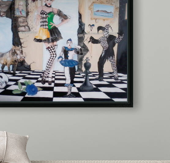 Harlequin ball by Grant Netherlands