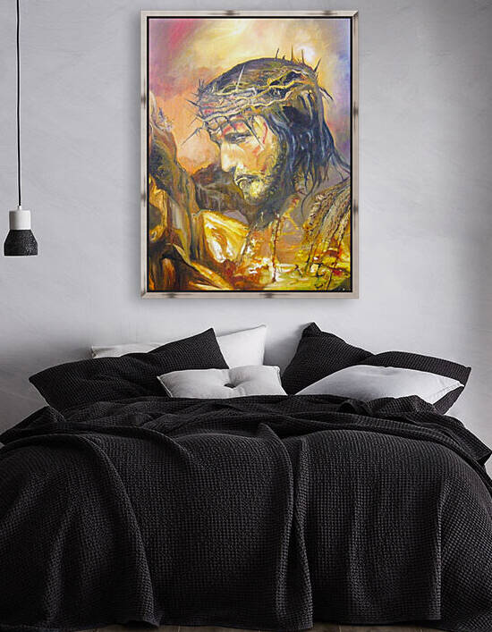 Christ in prayer by Grant Netherlands