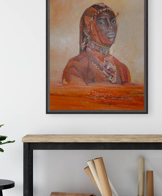 Masai warrior by Grant Netherlands