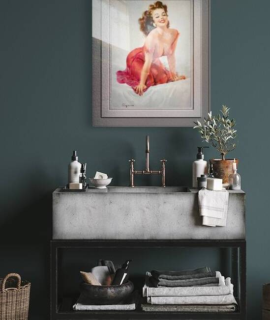 Mimi by Gil Elvgren Vintage Illustration Xzendor7 Art Reproductions by xzendor7