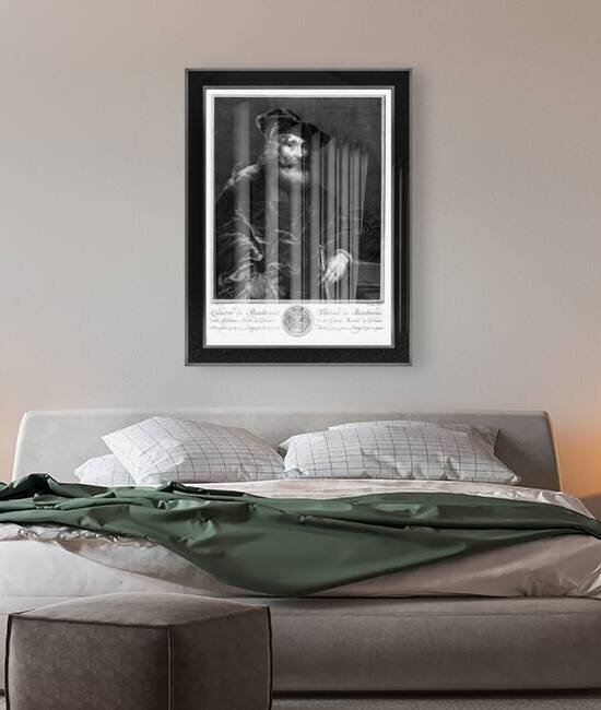 Portret Van Een Bebaarde Man by Pieter Tanje Classical Fine Art Xzendor7 Old Masters Reproductions by xzendor7